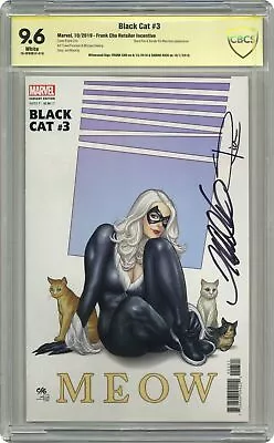 Buy Black Cat #3E Cho 1:50 Variant CBCS 9.6 SS 2019 19-3F83B1F-019 • 179.21£