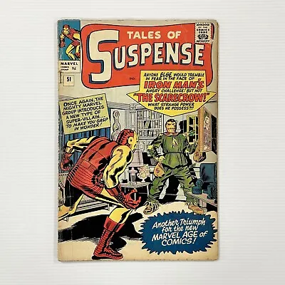 Buy Tales Of Suspense #51 1964 VG Pence Copy 1st Appearance Of Scarecrow • 60£