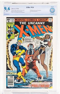 Buy 🔥 X-Men #124 NEWSSTAND CBCS 9.6 NM+ Bronze Age Gem 1979 Claremont Byrne🔥cgc • 117.80£