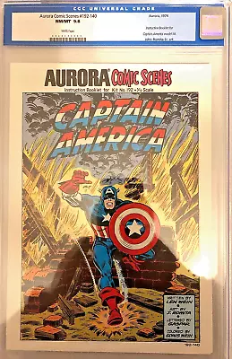 Buy Captain America; Aurora Comic Scenes #192- 140 (Aurora '74) CGC 9.8 Old Label • 249.79£