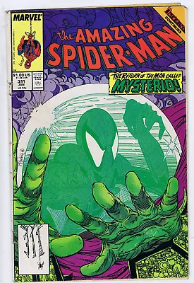 Buy Amazing Spider-Man #311 Marvel 1989 The Return Of The Man Called Mysterio ! • 10.28£