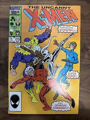 Buy Uncanny X-men Issue #215 ***see Notes For 1st Appearances*** Grade Vf/nm • 9.98£