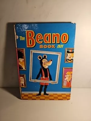 Buy The Beano Comic Book Annual 1971 -  Rare Find! Bit Tatty On Binder  • 4.99£