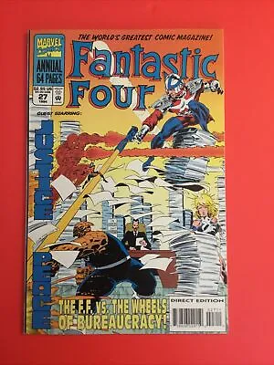 Buy Fantastic Four Annual #27 Multiple TVA 1st Appearances Loki Disney+ Marvel • 23.71£