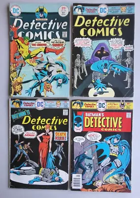 Buy Detective Comics Vg+ Bronze Age Lot (m), 447,452,456,459 • 20.82£