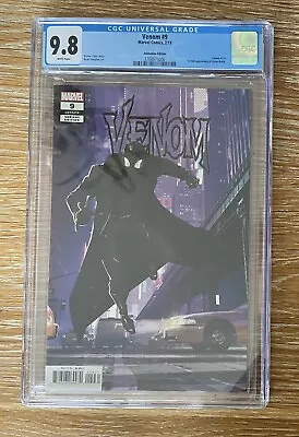 Buy Venom #9 CGC 9.8 1:10 Animation Variant 1st Dylan Brock Spider-Man Noir • 235.11£