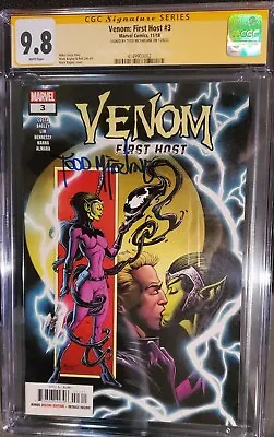 Buy Venom: First Host #3 Signed By Creator Todd McFarlane. CGC SS 9.8 Highest Graded • 465.13£