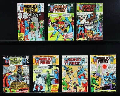 Buy World's Finest Lot #184-191 (missing 188) Batman, Superman • 116.61£