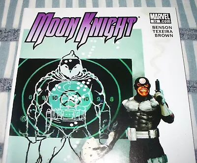 Buy MOON KNIGHT #23 With Bullseye Cover & VENOM From Dec. 2008 In NM- Direct Market • 10.28£