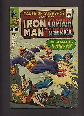 Buy Tales Of Suspense 76 (VG) 2nd App And 1st Cover Batroc Kirby Cover 1966 Q529 • 17.39£