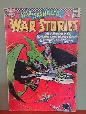 Buy Star Spangled War Stories #128  Dinosaur Cover  4.0 • 20.78£