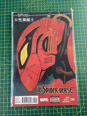 Buy Edge Of Spider-Verse #5 (2014) 1st Print Spider-Man 1st Appearance Peni Parker • 9£