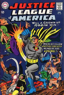 Buy Justice League Of America (1960) #  55 (2.0-GD) 1st Silver Age Golden Age Rob... • 7.20£