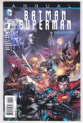 Buy Batman Superman Annual #1 Ed Benes 1:25 Signed Variant 10 BUCK VARIANTS! • 8£
