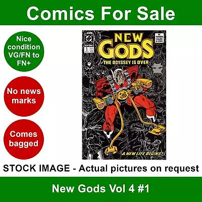 Buy DC New Gods Vol 4 #1 Comic - VG/FN+ 01 February 1989 • 3.99£