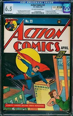 Buy Action Comics 23 CGC 6.5 • 73,857.58£