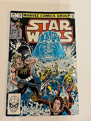 Buy Star Wars #74 (Marvel 1983) Darth Vader Cover! Bronze Age Very Nice Copy • 4.74£