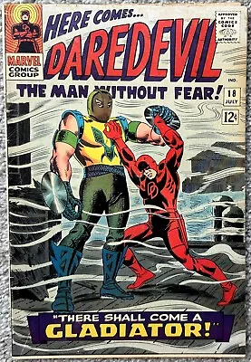 Buy Daredevil Comic #18 (marvel,1966) Silver Age ~ • 46.28£
