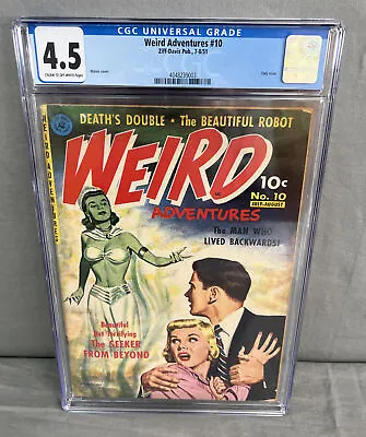 Buy Weird Adventures #10 CGC 4.5 Marini Painted Ghost Cover Only Issue! • 184.98£