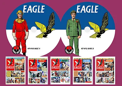 Buy Eagle V7-v12 Comic Collection On Two PC DVD Rom’s (CBR Format) • 7.99£