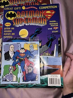 Buy Batman And Superman, No. 38, 1998 UK Comic With Superman + Free Gift • 4.05£