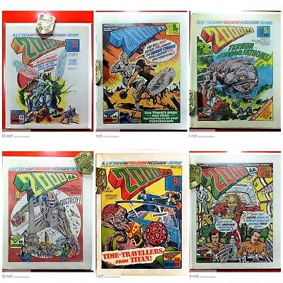 Buy 2000AD Prog 28 29 30 31 32 33 Dan Dare Legion All Real Comics + Bolland 1977 (m) • 261.25£
