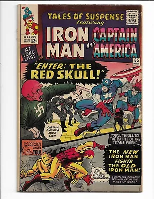 Buy Tales Of Suspense 65 - Vg 4.0 - 1st Silver Age Appearance Of Red Skull (1965) • 87.95£