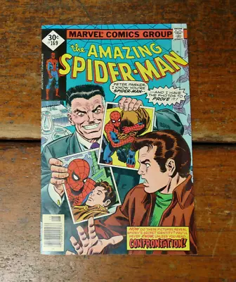 Buy Amazing Spider-Man #169 Marvel 1977 Bronze Age Comic Book • 11.82£