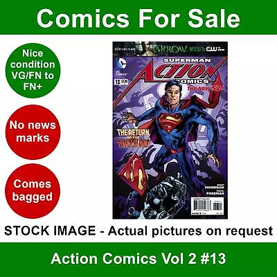 Buy DC Action Comics Vol 2 #13 Comic - VG/FN+ 01 December 2012 • 3.99£