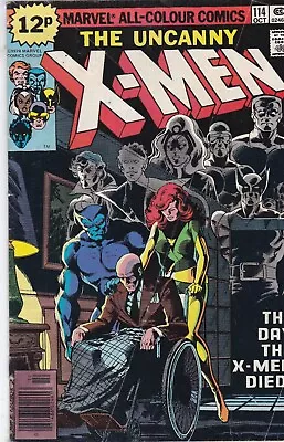 Buy Marvel Comics Uncanny X-men Vol. 1 #114 October 1978 Fast P&p Same Day Dispatch • 29.99£