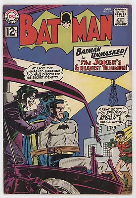 Buy Batman 148 DC 1962 FN Sheldon Moldoff Bill Finger Robin Joker ID Revealed • 144.11£