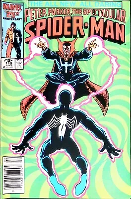 Buy Spectacular Spider-Man #115 - 3rd Cameo Of Foreigner - Newsstand • 3.98£