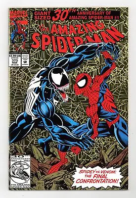 Buy Amazing Spider-Man #375D Direct Variant VF/NM 9.0 1993 • 17.38£