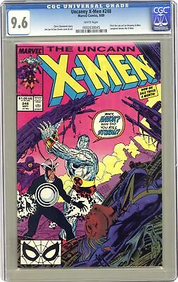 Buy Uncanny X-Men #248 CGC 9.6 1989 0002638045 • 45.91£