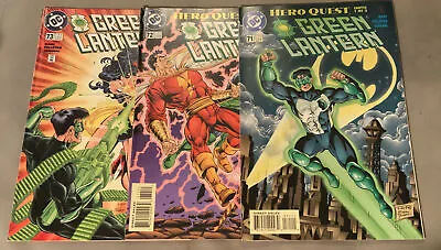 Buy DC Comics 1996 ‘Green Lantern’ Issues #71, #72, #73 ‘Hero Quest’ Part 1 To 3 • 9.50£