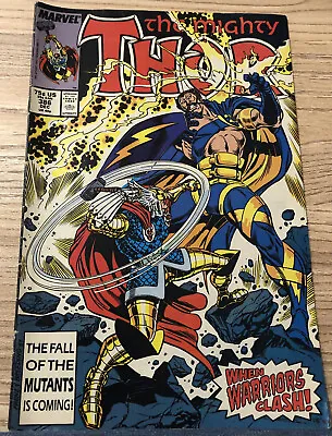 Buy The Mighty Thor #386 Marvel Comics Tom Defalco December 1987, Key Issue & Bagged • 5.97£