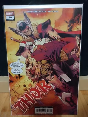 Buy Thor #20 Vf (2022) 2nd Printing Klein Variant Cover Marvel Comics • 1.50£