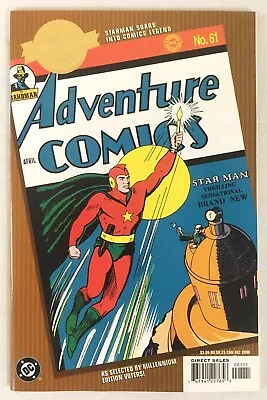 Buy Millennium Edition Adventure Comics #61 (DC 2000 Reprint) VF/NM 9.0 Sharp • 7.91£