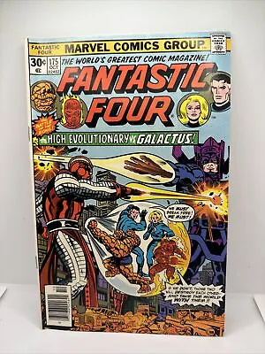 Buy Fantastic Four #175 Marvel 1976 VF/NM High Evolutionary Vs. Galactus VG + • 44.20£