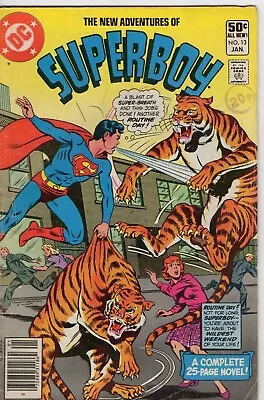 Buy DC Comics 'The New Adventures Of Superboy' #13 Jan 1981, US Release 50 Cent, VG  • 3.75£