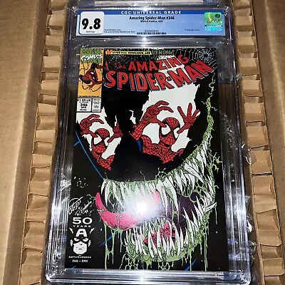 Buy ASM 346 - Amazing Spider-Man #346 CGC 9.8 NM+ Venom Appearance And Cover WP • 177.37£