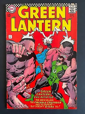 Buy Green Lantern #51 - DC Comics 1967 Evil Alter Ego • 25.20£