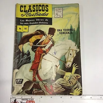 Buy 1968 Spanish Comics Clasicos Ilustrados #142 Terrible Venganza La Prensa Mexico • 3.96£