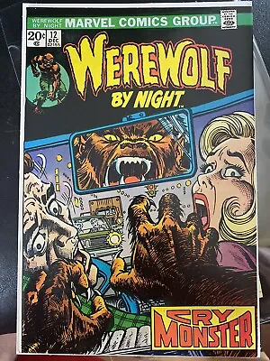 Buy Werewolf By Night #12 (1973) Romita Nm 9.2 9.4 White Moon Knight • 86.73£