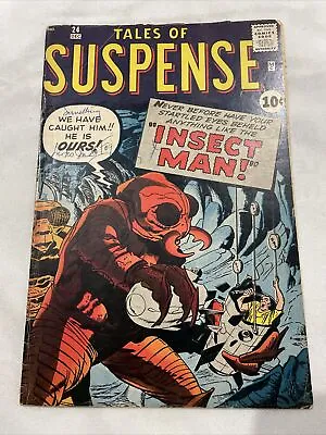Buy Tales Of Suspense #24 - 1961 - Marvel - G - Comic Book • 71.96£