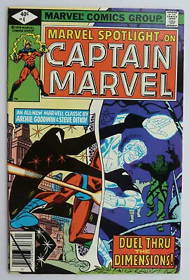 Buy Marvel Spotlight #4 - Captain Marvel - January 1980 VF 8.0 • 8.25£