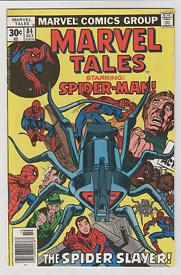 Buy Marvel Tales #84 (  Vf+  8.5  ) 84th Issue Asm Rep #105 The Spider Slayer • 5.20£