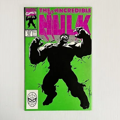 Buy The Incredible Hulk #377 1991 VF/NM 1st App Of Professor Hulk • 24£
