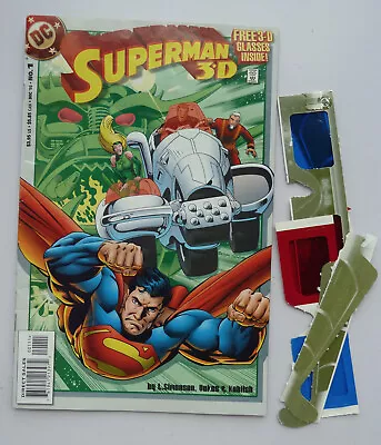 Buy Superman 3-D #1 - 1st Printing DC Comics December 1998 VG 4.0 • 4.74£