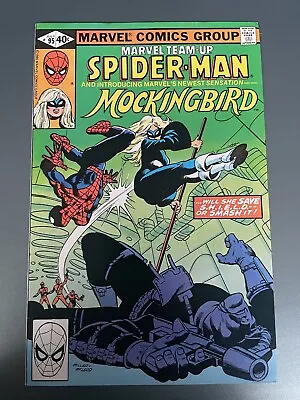 Buy Marvel Team Up #95 Spider-man First App Mockingbird Vf  1980 • 30.51£